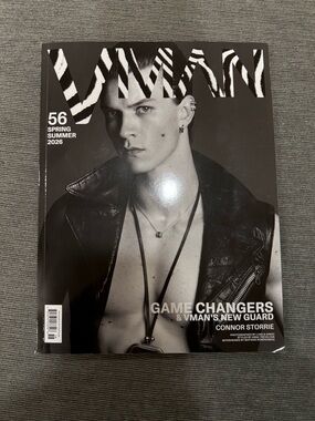 V man magazine ft Connor storrie spring 2026 heated rivalry